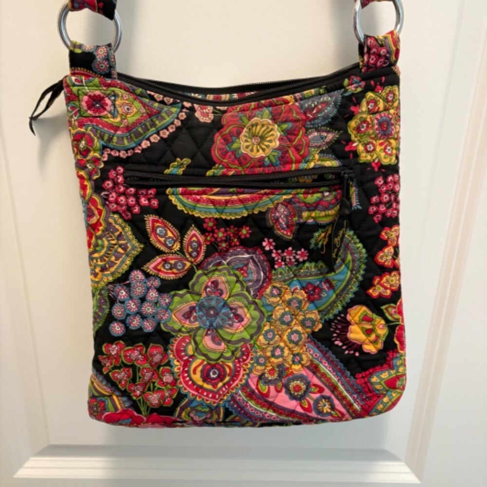 Vera Bradley Crossbody Bag – Symphony in Hue – Retired Pattern - Picture 3 of 10